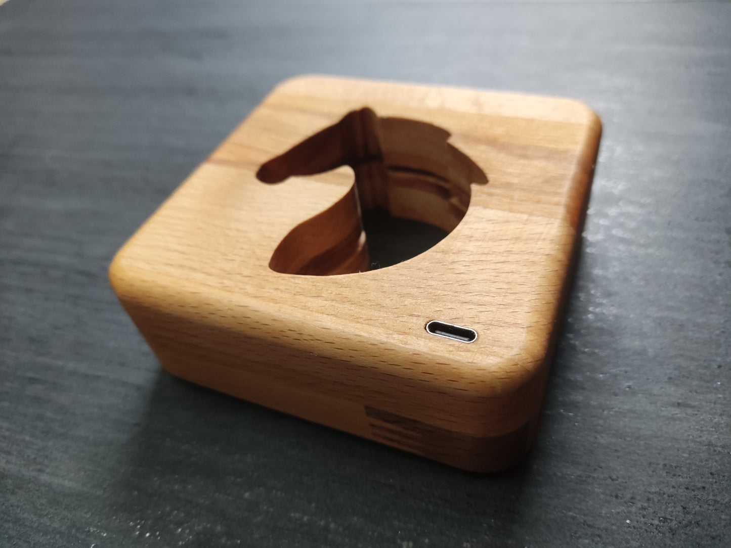 Pferd Holz LED Nachtlicht / Dekoration