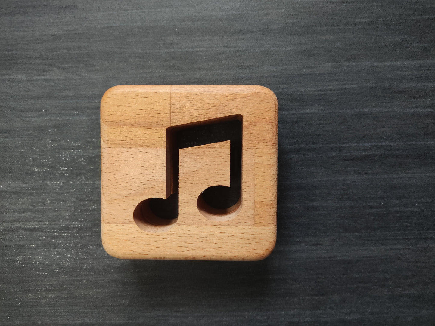 Musiknote Holz LED Nachtlicht / Dekoration