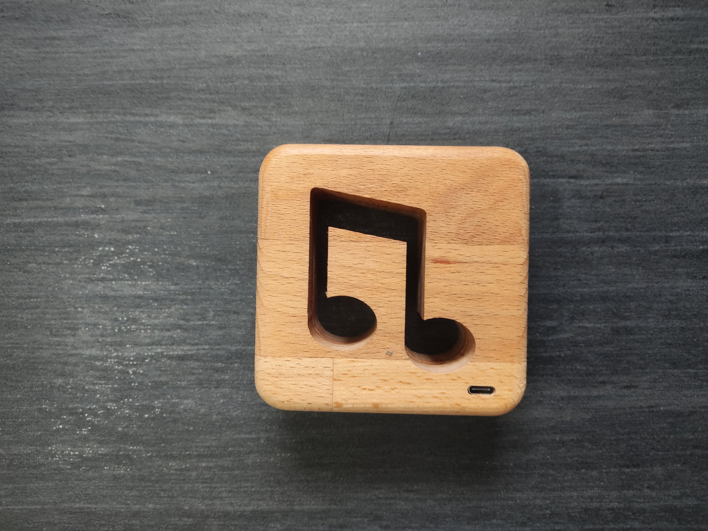 Musiknote Holz LED Nachtlicht / Dekoration