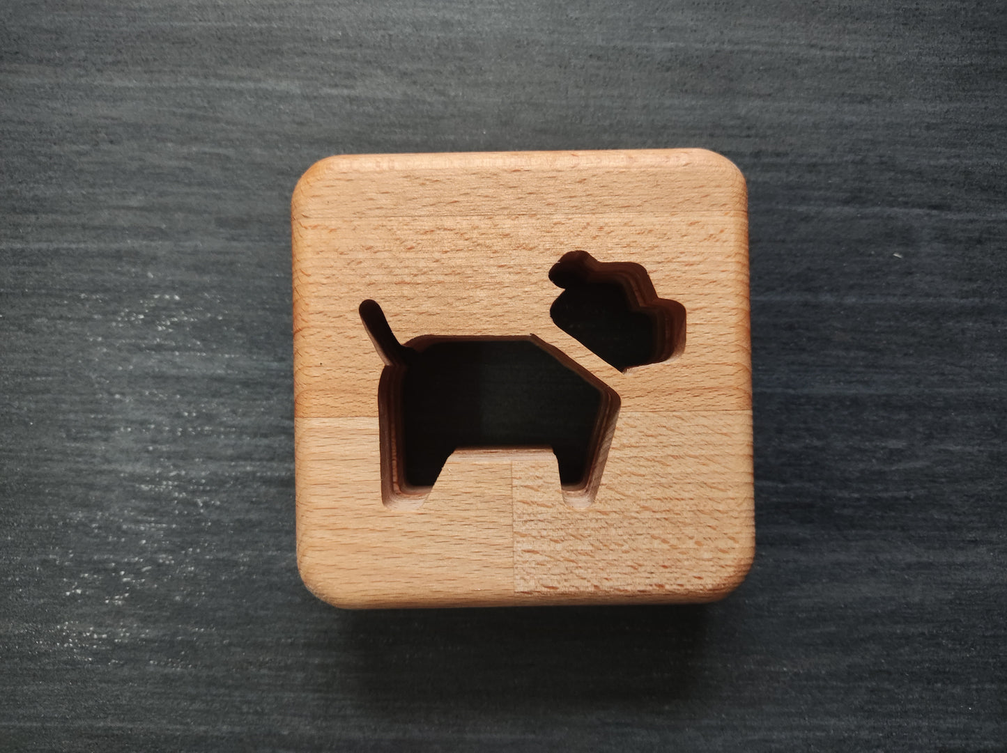 Hund Holz LED Nachtlicht / Dekoration