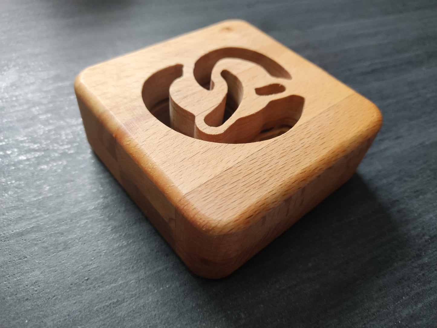Bretzel Holz LED Nachtlicht / Dekoration