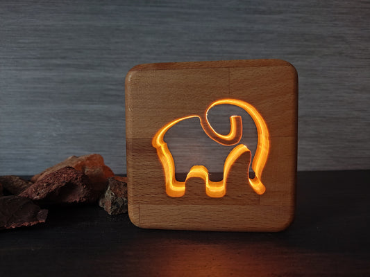 Elephant LED Nightlamp