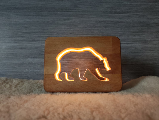Grizzly Bear LED Nightlamp
