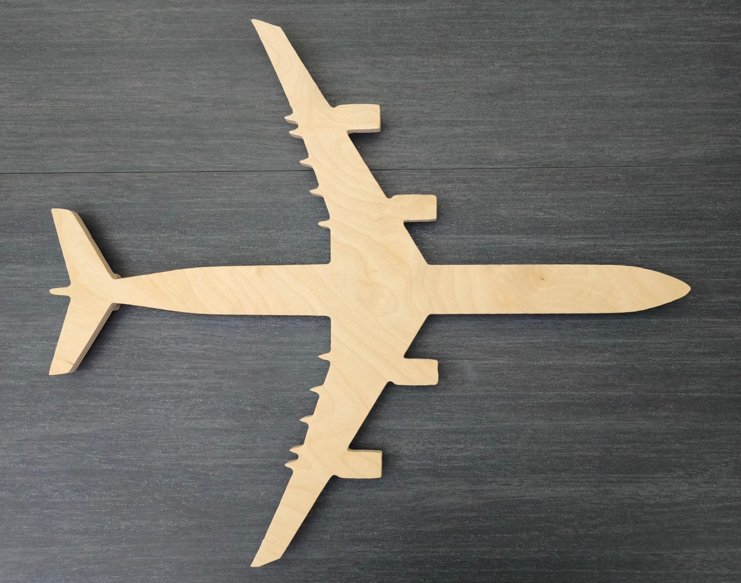 Airbus A340 A340-600 Holz LED Wanddekoration / Nachtlicht