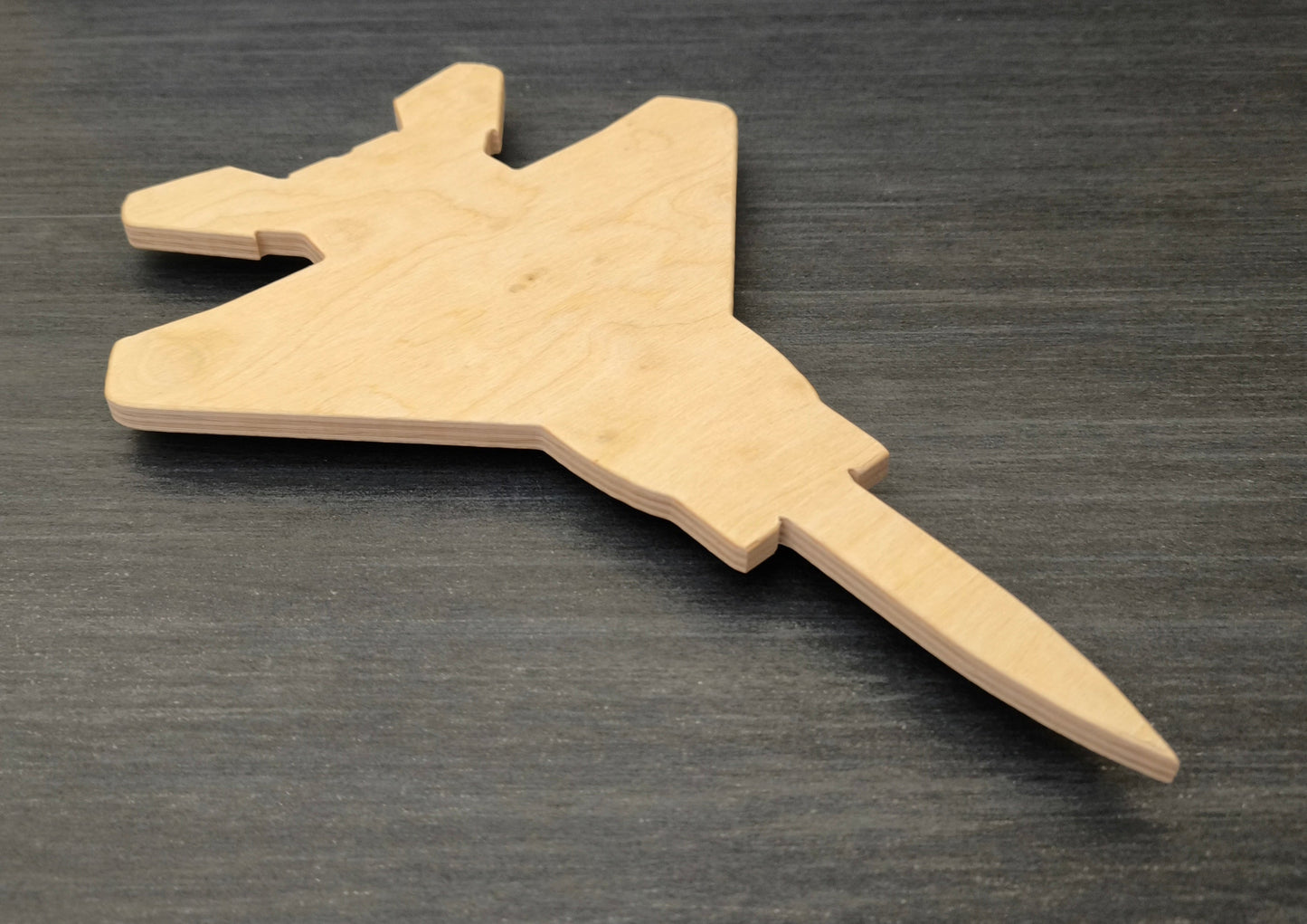 F15 Strike Eagle Holz LED Wanddekoration / Nachtlicht