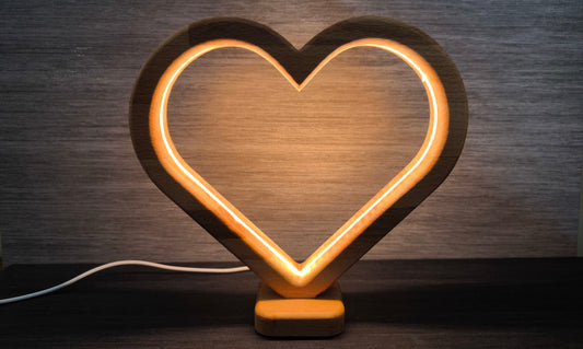 Heart LED Desk lamp