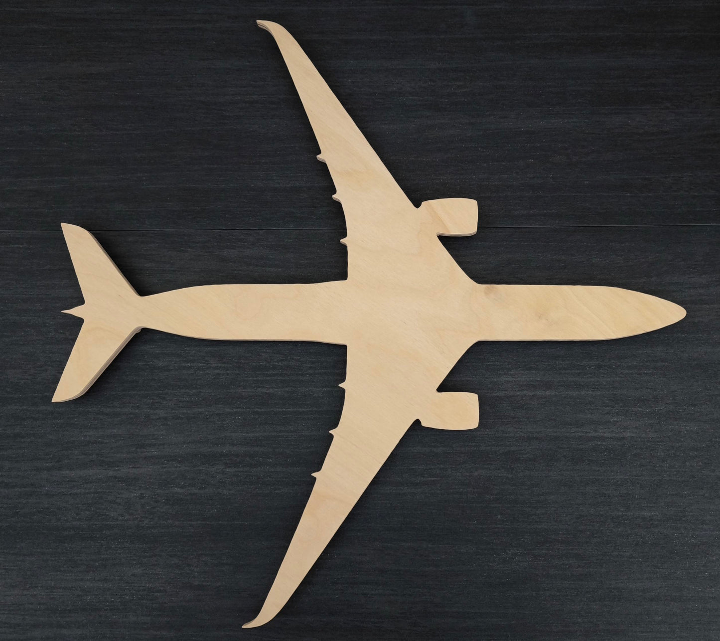 Airbus A350 Holz LED Wanddekoration / Nachtlicht