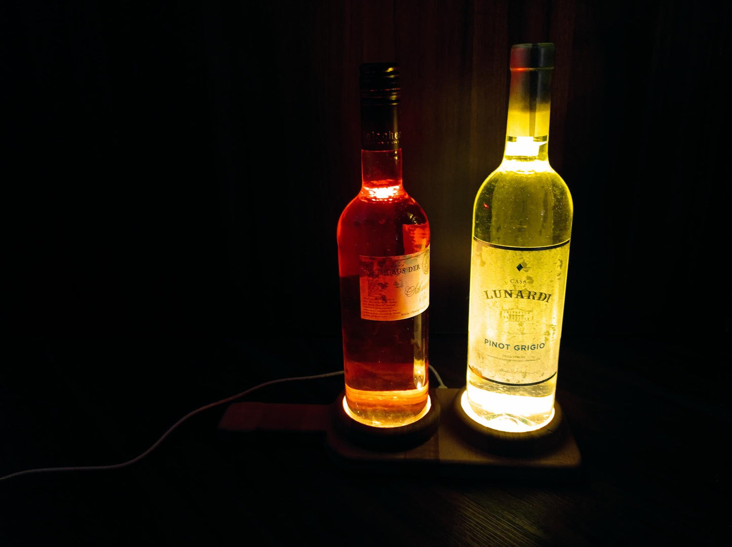 Wine holder LED Nightlamp / Table Lamp / Decoration