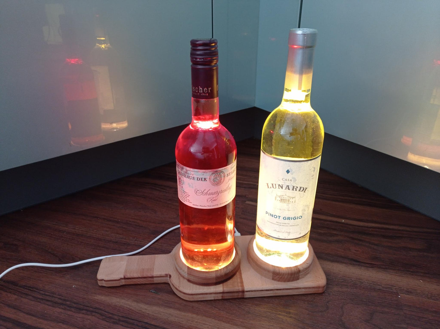 Wine holder LED Nightlamp / Table Lamp / Decoration